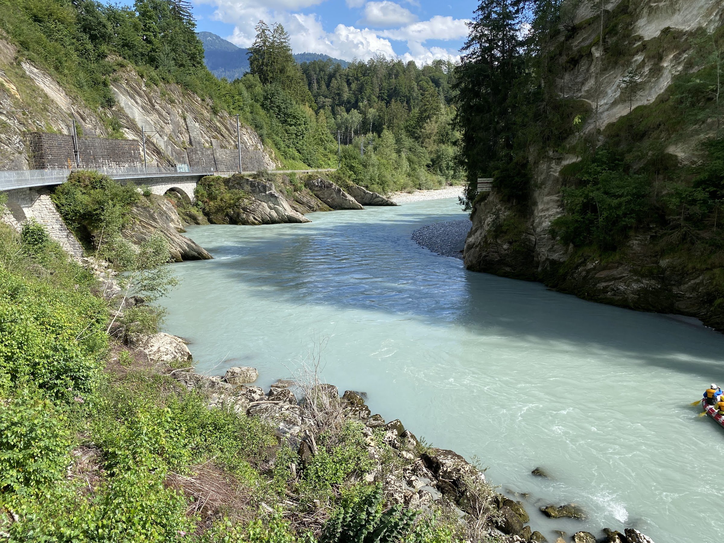 Rheinschlucht (Ruinaulta) - Rhine Gorge